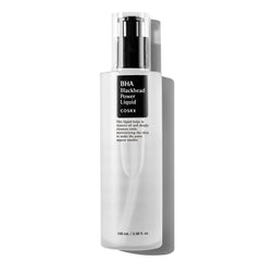 COSRX Niacinamide 2% + BHA 4% tonique, bouteille en exposition avec versement visible, usage quotidien