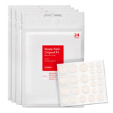 Pansement COSRX acné original, couverture des boutons en trois tailles pour une correction ciblée.