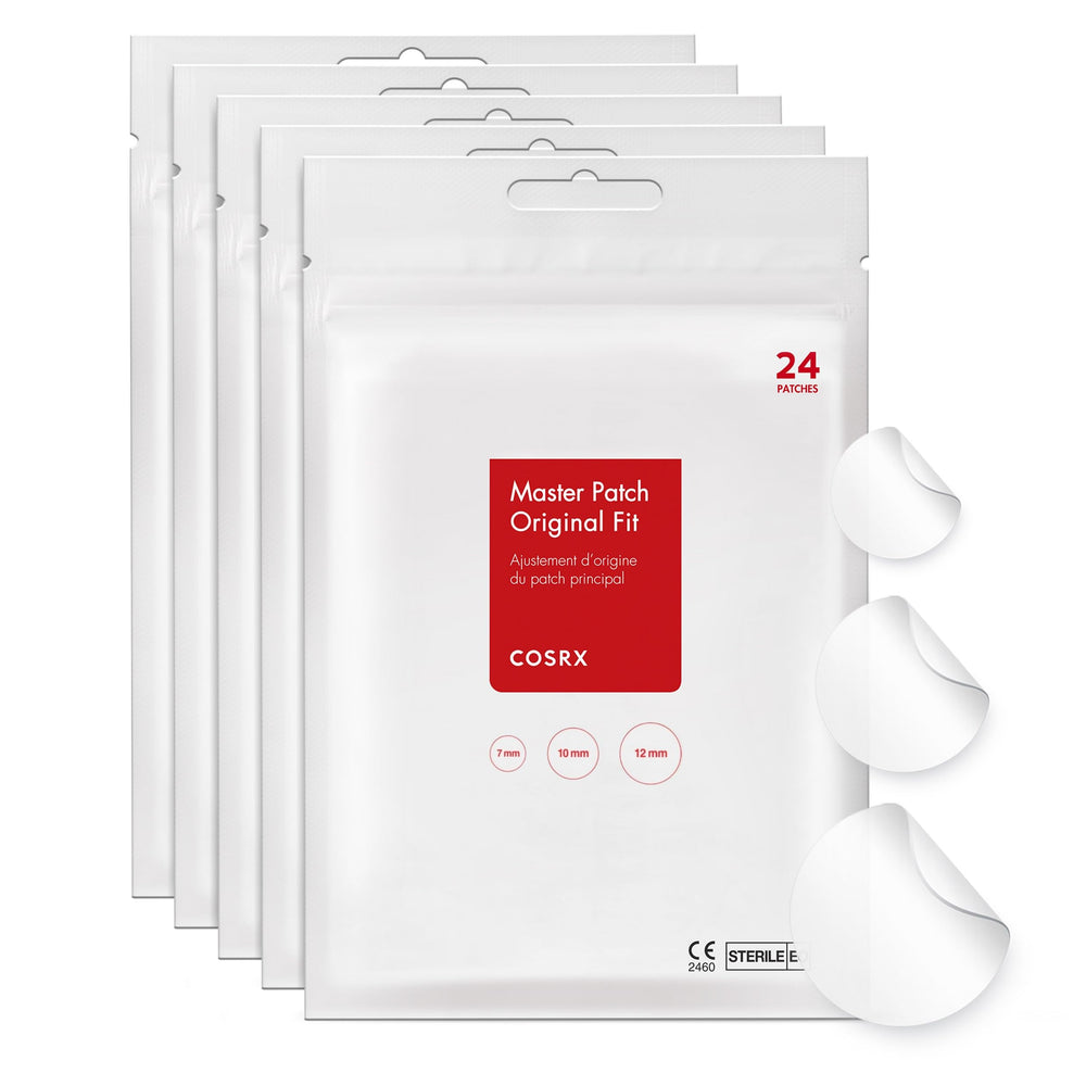 COSRX pansement imperfection hydrocolloïde original, trois tailles pour le visage.