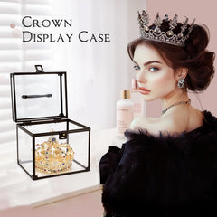 Costravio coffret dressing transparent: presentation chic sur vanity.