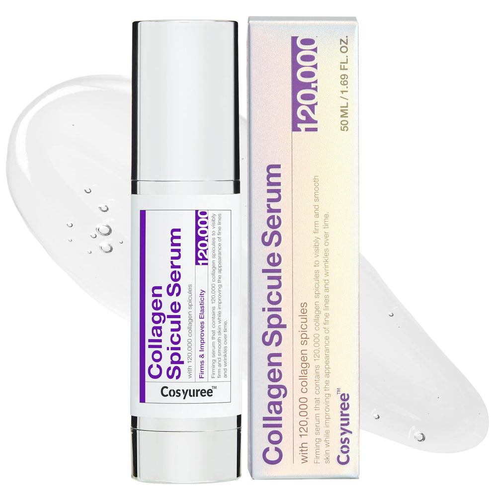 Cosyuree Sérum Spicules de Collagène – bouteille élégante pour hydratation profonde et douceur.