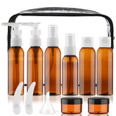 Bouteilles Cosywell voyage 2oz avec pompe, pratique et étanche pour shampooing et lotion.