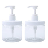 Cosywell pompe-bouteille transparente 500 ml pour un remplissage précis.