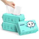 Cottonessence lingettes visage coton, usage sec et humide, démaquillage en douceur.