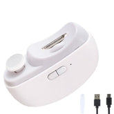Coupe-ongles électrique 2 en 1 pour bébé, précision douce et sécurité.