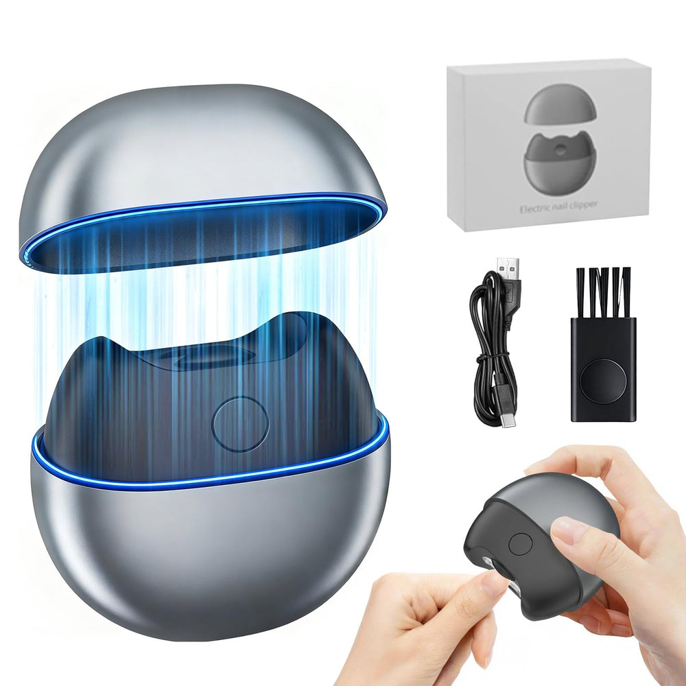 Coupe-ongles électrique: design silencieux pour un usage quotidien et précis