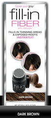 Cover Your Gray Pro Fill-In Fibers Procapil brun foncé – application rapide sur les racines.