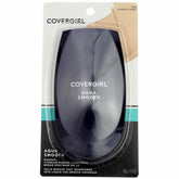 CoverGirl Aquasmooth Compact Foundation Classic Ivory emballage recto, finition hydratante.