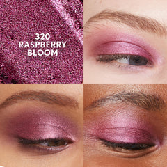 COVERGIRL Clean Eye Color Raspberry Bloom texture crème ultra-douce et estompage facile.