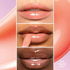 Teinte pêche légère apportant un éclat naturel des lèvres COVERGIRL.