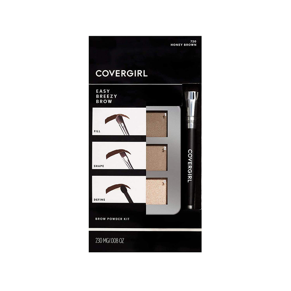 COVERGIRL Sourcils Kit Facile et Léger, emballage élégant prêt à l'emploi