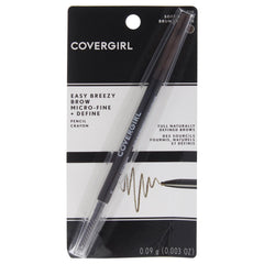 Crayon sourcils COVERGIRL, pointe micro-fin pour un remplissage précis et naturel.