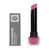 COVERGIRL Exhibitionist Provocateur ultra-mat en gros plan, prêt pour une tenue longue durée.