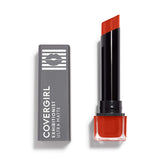 COVERGIRL Exhibitionist rouge matte longue tenue pour un look saisissant.