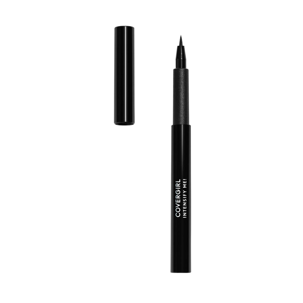 CoverGirl Intensify Me, vue bouteille, tenue durable sans bavure.