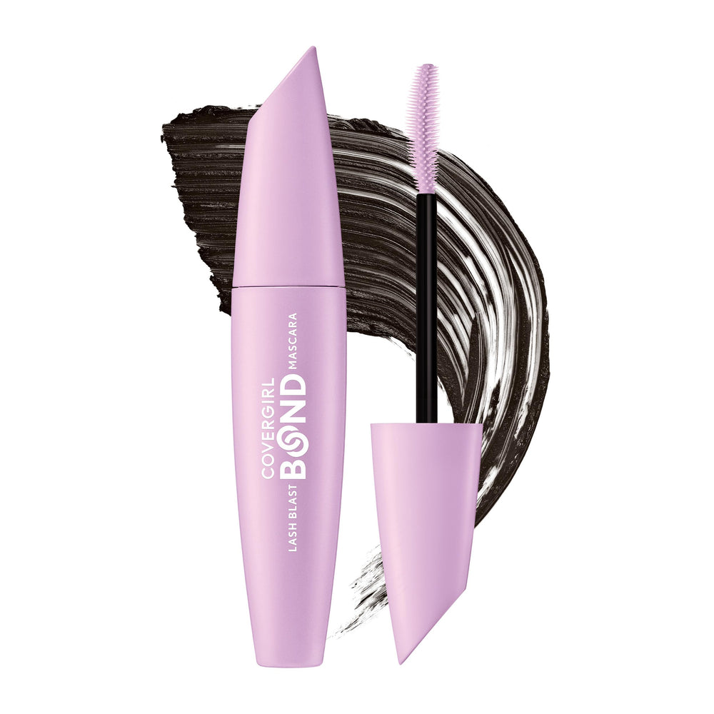 COVERGIRL Lash Blast Bond, brosse précision-curved pour cils définis et volumisés.