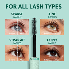 Emballage vegan et ingrédients naturels de CoverGirl Lash Blast Cleantopia.