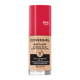 Covergirl Outlast Extreme Wear fond de teint: bouteille prête pour une longue tenue.