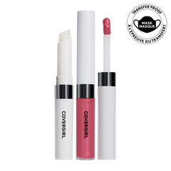 COVERGIRL Topcoat – brillance durable sur les lèvres.