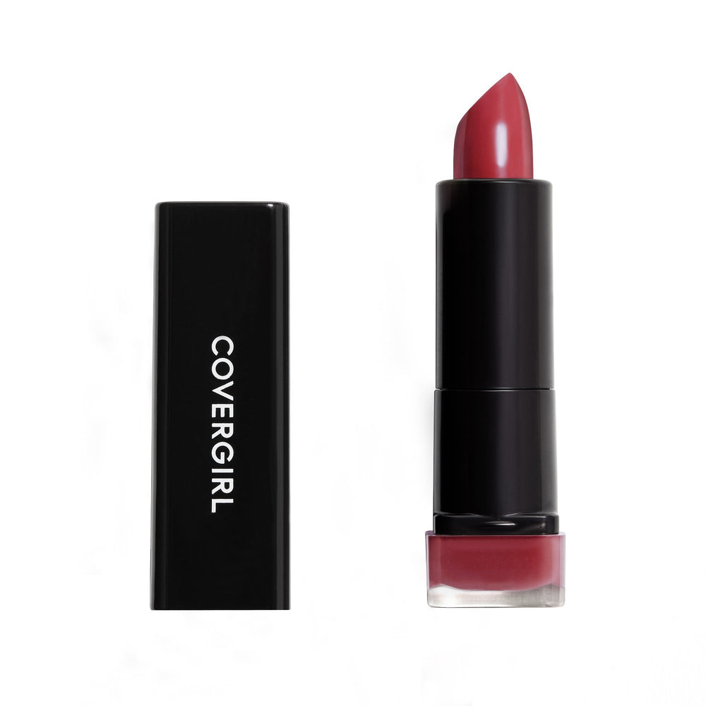 COVERGIRL rouge à lèvres crème Exhibitioniste, teinte écarlate 310, couleur riche et durable.