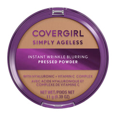 CoverGirl Simply Ageless natural beige compact for a smooth, even finish.