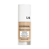 Fond TruBlend COVERGIRL en flacon, teinte buff-beige L6, application facile.