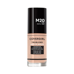 COVERGIRL TruBlend Matte Made dans sa bouteille, finition mate naturelle et durable.