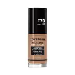 COVERGIRL TruBlend Matte Made – bouteille de fond de teint, fini mat durable.