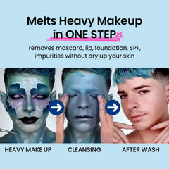 Coxir Huile Démaquillante – dissolvant le maquillage longue tenue sans irritations.