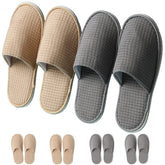 Chaussons COZYAREA vue du dessus, polaire douce pour confort immédiat.