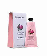 Crème Mains Crabtree & Evelyn eau de rose, texture soyeuse pour nourrir les mains.