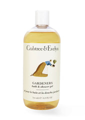 Crabtree & Evelyn Gardeners gel douche — bouteille élégante et parfum frais pour la toilette.