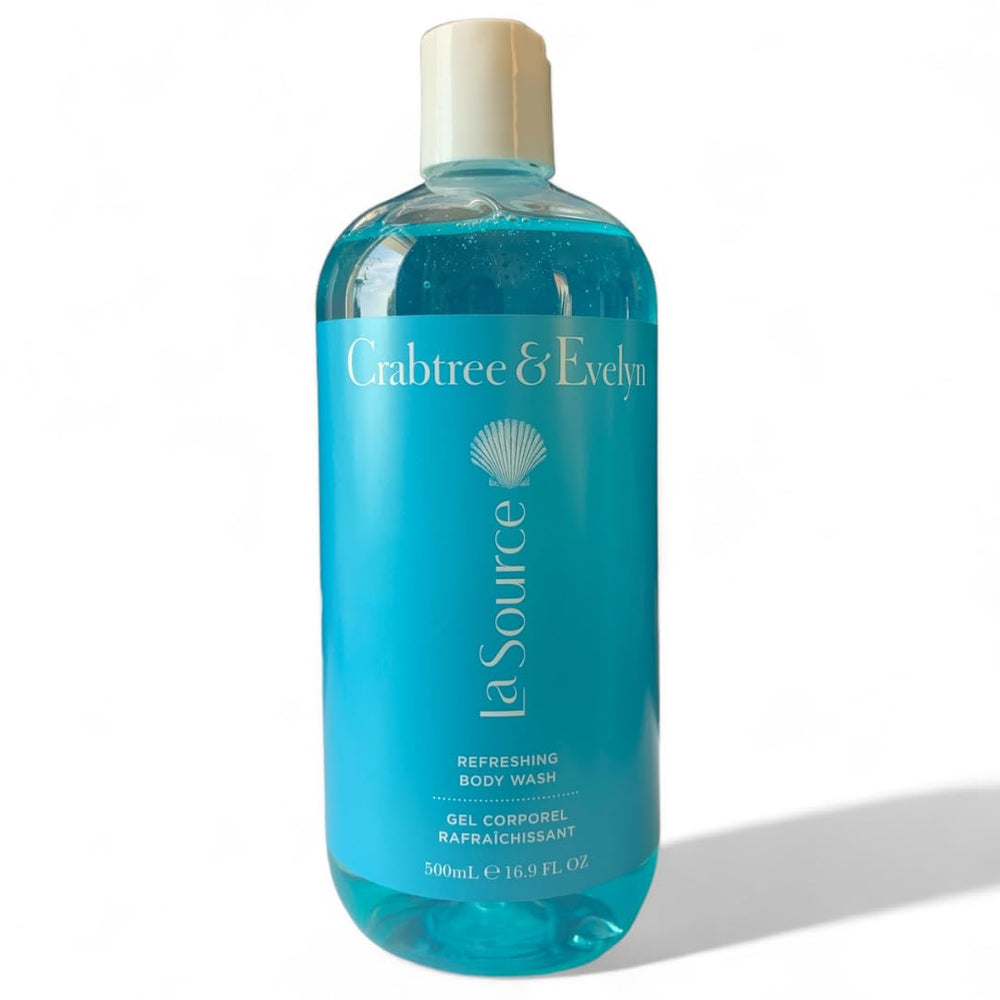 Crabtree & Evelyn La Source – bouteille avec pompe, gel rafraîchissant pour démarrer la journée.