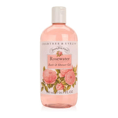 Crabtree & Evelyn Rosewater : gel douche bouquet-de-rose, hydratant et parfumé pour votre routine.