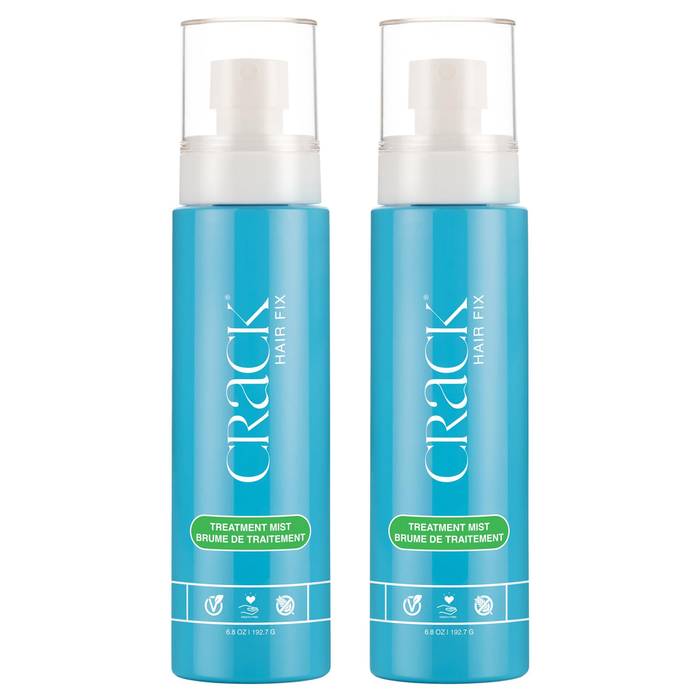 Crack Hair Fix brume hydratante pour cheveux, hydrate et protège des frisottis.