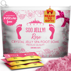 Sachet SOO Jelly de Crafts And The City prêt à offrir pour spa pieds à domicile