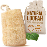 CraftsOfEgypt Loofah: texture naturelle pour exfolier visage et corps en douceur.