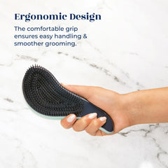Brosse Crave Naturals Biggie Glide Thru massage léger du cuir chevelu.