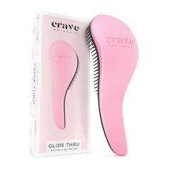 Crave Naturals Glide Thru, poignée ergonomique, démêlage en douceur pour toute la famille.