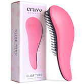 Crave Naturals Glide Thru: brosse demelante pour cheveux mouillés, glisse sans tirer