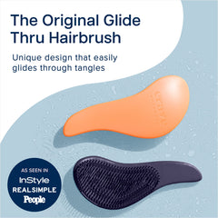 Crave Naturals Glide Thru, brosse démêlante pour cheveux lisser sans douleur.