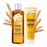 CRAZY SKIN – Bouteille de shampooing à la bière, démarrage nourrissant pour les cheveux.