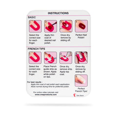 CreaNails applicateur anti-dépôt pour vernis et decals propres.