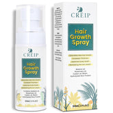 Creip bouteille huile croissance cheveux, texture légère pour nourrir le cuir chevelu et favoriser la pousse.