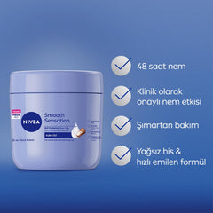 NIVEA Hydra IQ – pot visible, hydratation en profondeur.