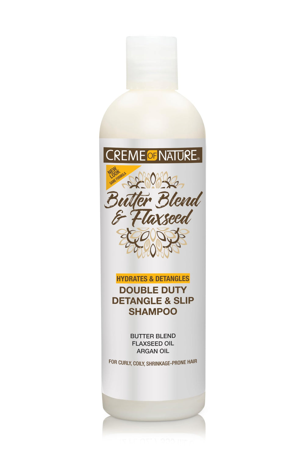 Crème of Nature Double Duty démêlant – bouteille, démêlage en douceur pendant le lavage