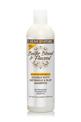 Crème of Nature Double Duty démêlant – bouteille, démêlage en douceur pendant le lavage