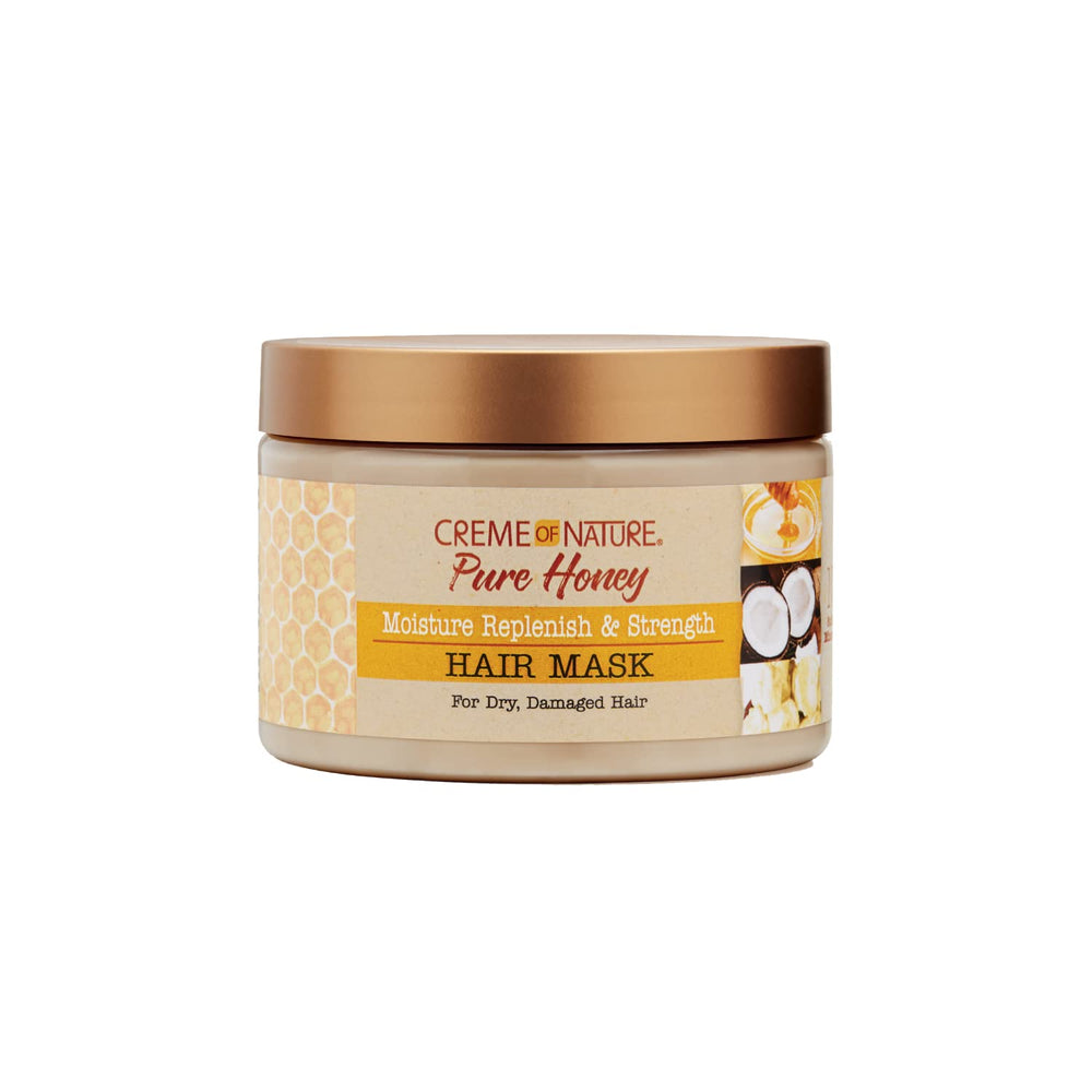 Creme of Nature – masque cheveux en flacon pour nourrir et hydrater.