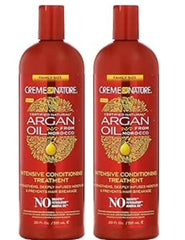 Creme of Nature – pack deux après-shampooings à l’huile d’argan, résultat nourrissant et protecteur