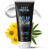 Crème retardatrice Pure Primal – application rapide et discrète pour prolonger le moment intime.